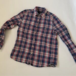 Vineyard Vines Red and Blue Plaid Casual Shirt